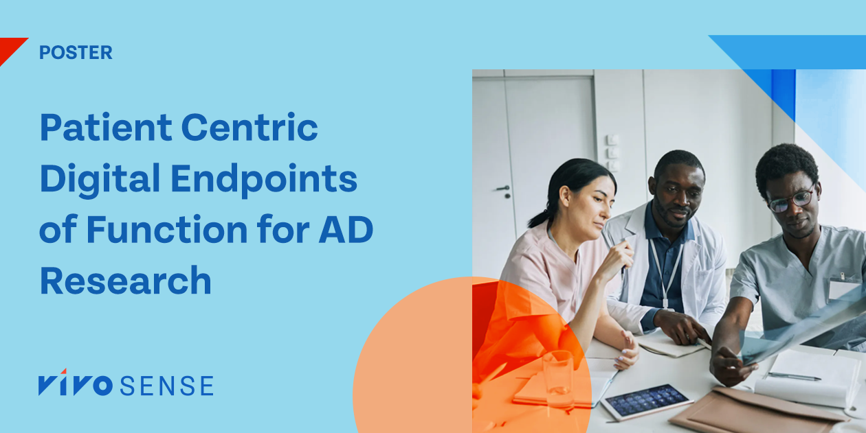 Patient-Centric Digital Endpoints of Function for AD Research