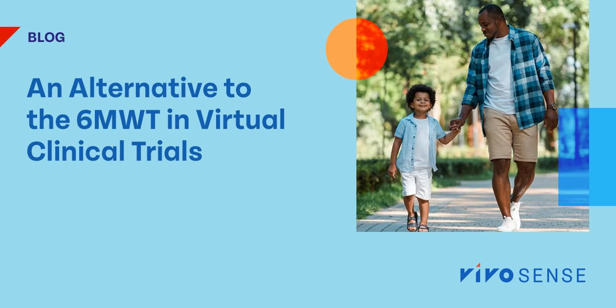 An Alternative to the 6MWT in Virtual Clinical Trials